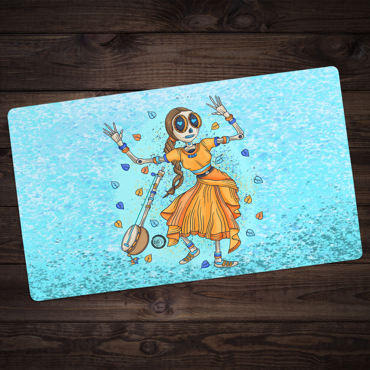 The Indian Dancer Playmat - Premium Desk Mat from Inked Gaming - Just $34.99! Shop now at Game Crave Tournament Store