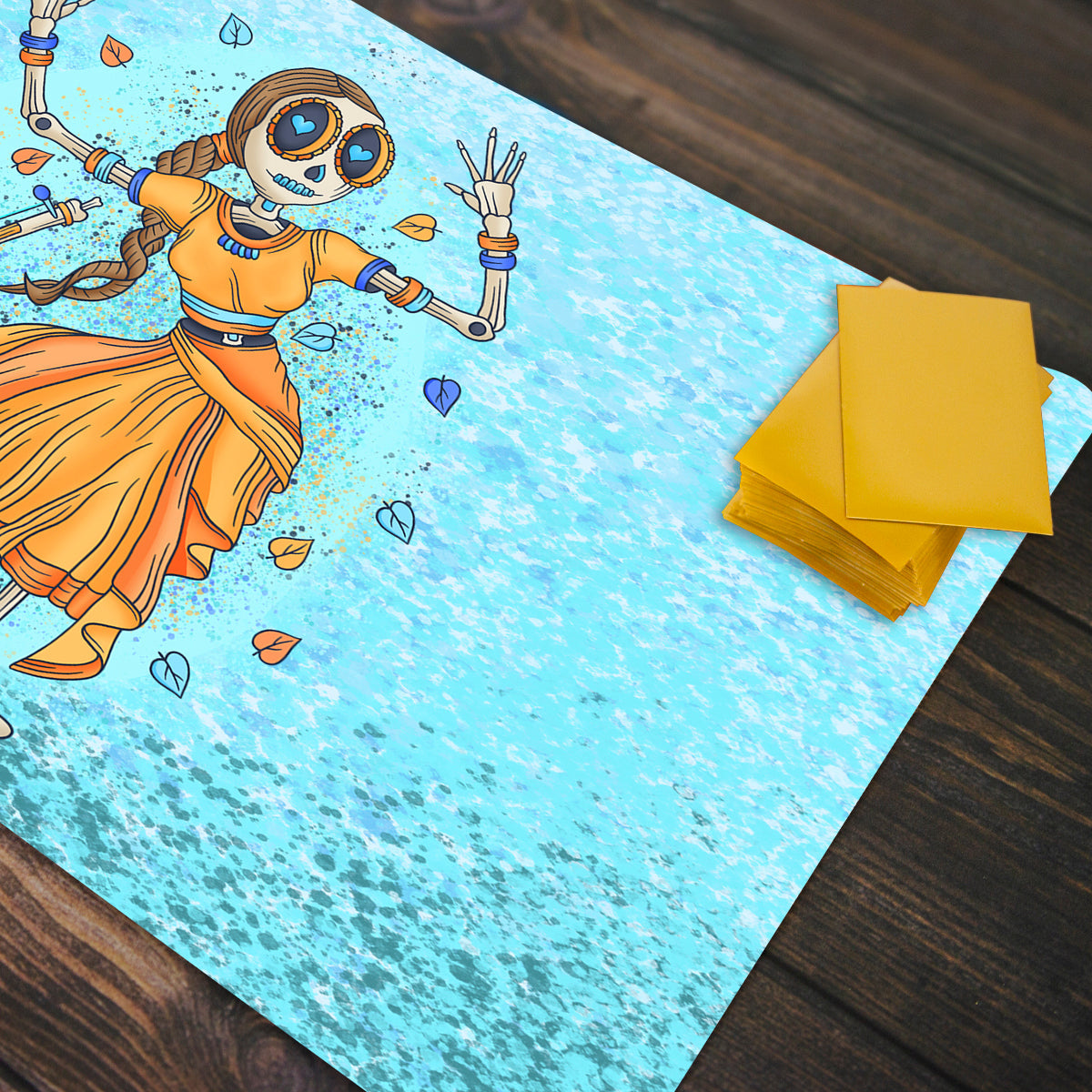 The Indian Dancer Playmat - Premium Desk Mat from Inked Gaming - Just $34.99! Shop now at Game Crave Tournament Store
