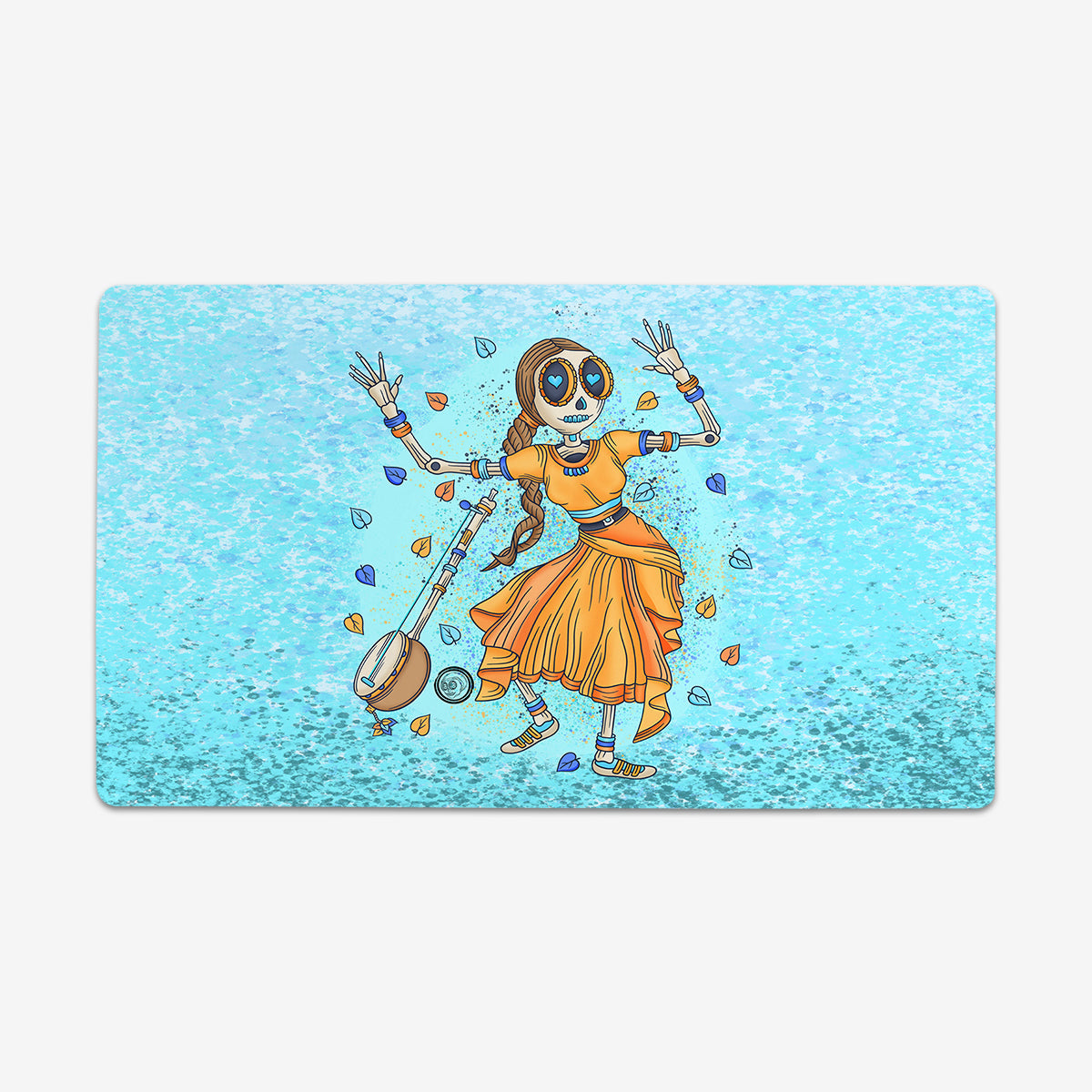 The Indian Dancer Playmat - Premium Desk Mat from Inked Gaming - Just $34.99! Shop now at Game Crave Tournament Store