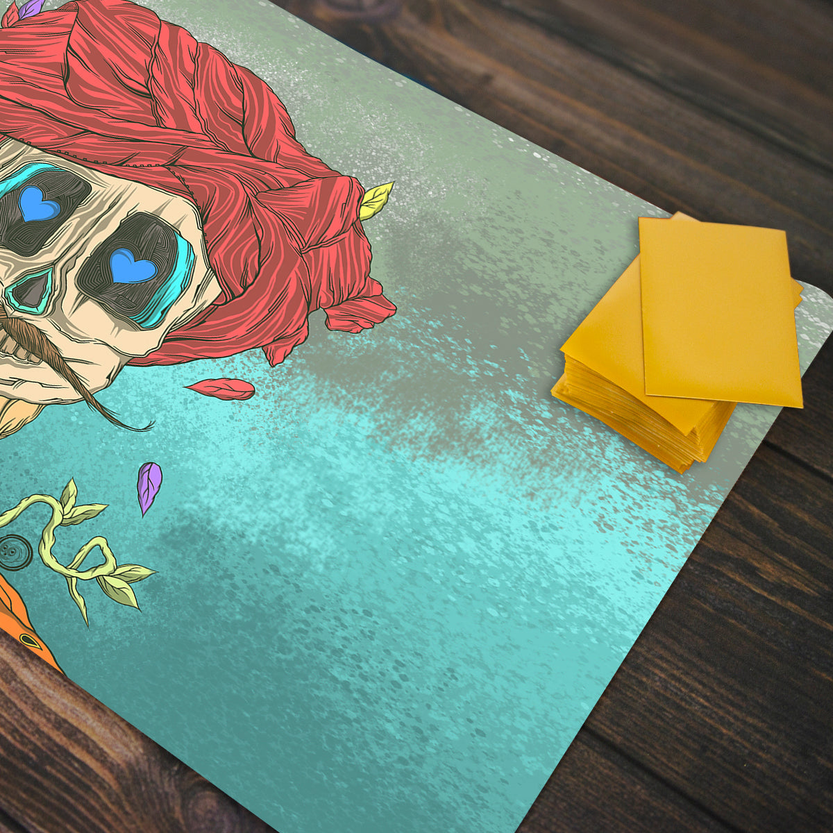 The Red Rural Turban Playmat - Premium Playmat from Inked Gaming - Just $34.99! Shop now at Game Crave Tournament Store