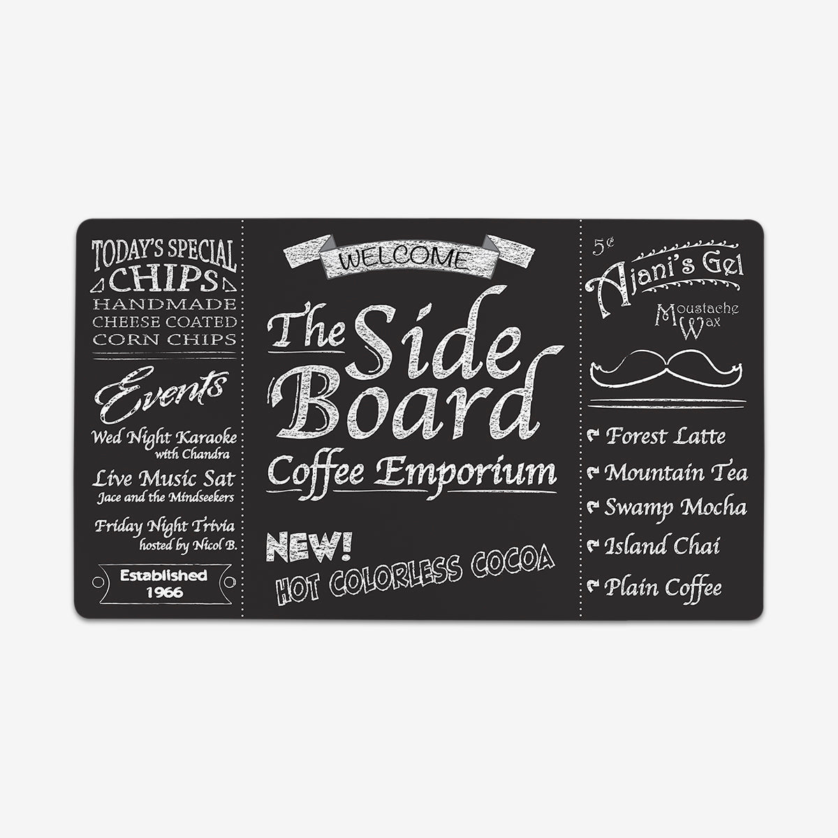 The Sideboard Playmat - Premium Playmat from Inked Gaming - Just $34.99! Shop now at Game Crave Tournament Store