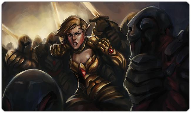 Warriors of the Sun Playmat - Premium Playmat from Inked Gaming - Just $34.99! Shop now at Game Crave Tournament Store