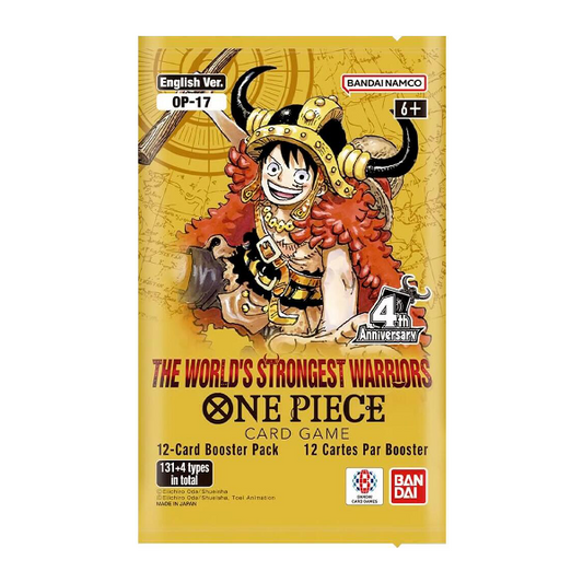 One Piece TCG - The World's Strongest Warriors [OP-17] Booster Pack