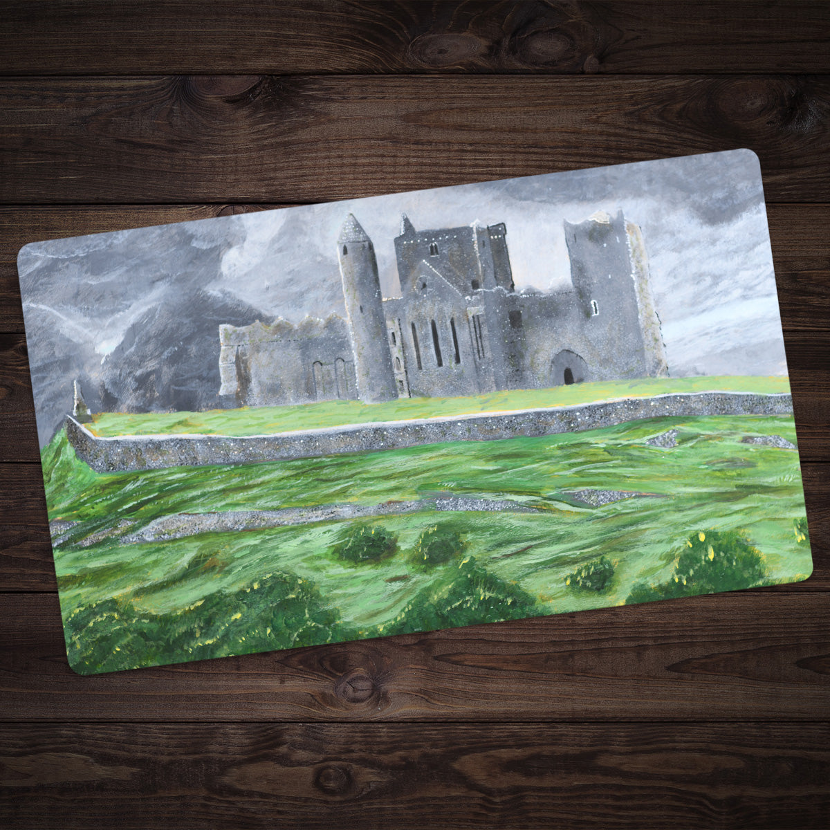 The Castle Playmat - Premium Playmat from Inked Gaming - Just $34.99! Shop now at Game Crave Tournament Store