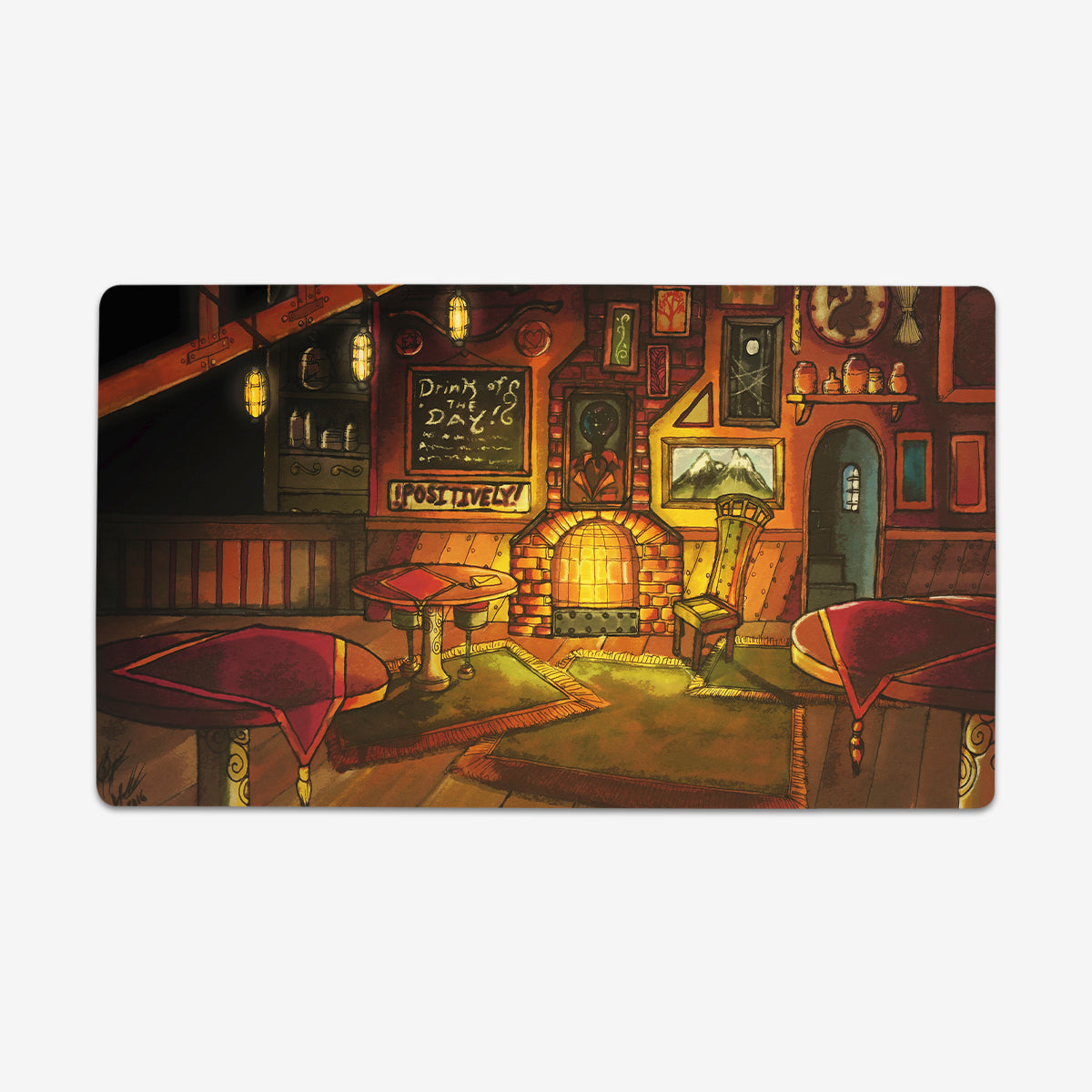 Tavern of the North Playmat - Premium Playmat from Inked Gaming - Just $34.99! Shop now at Game Crave Tournament Store