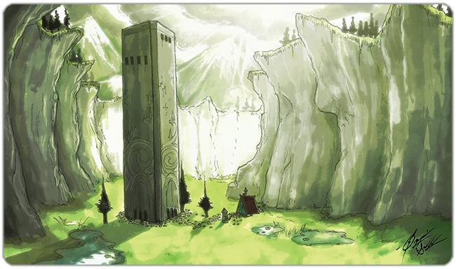 Tower of Ambition Playmat - Premium Playmat from Inked Gaming - Just $34.99! Shop now at Game Crave Tournament Store