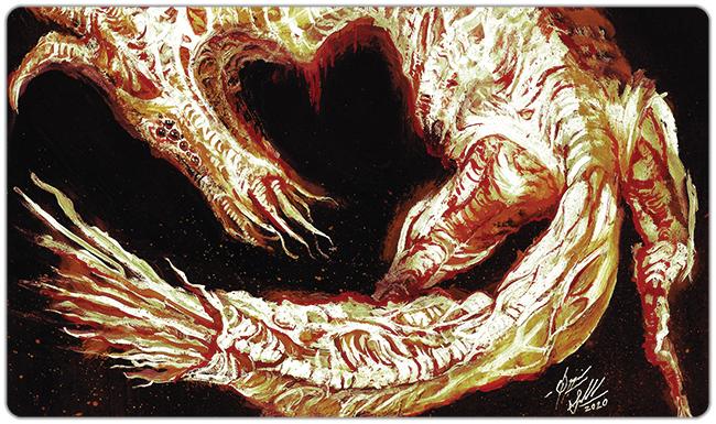 Visage Of Quivering Flesh Playmat - Premium Playmat from Inked Gaming - Just $34.99! Shop now at Game Crave Tournament Store