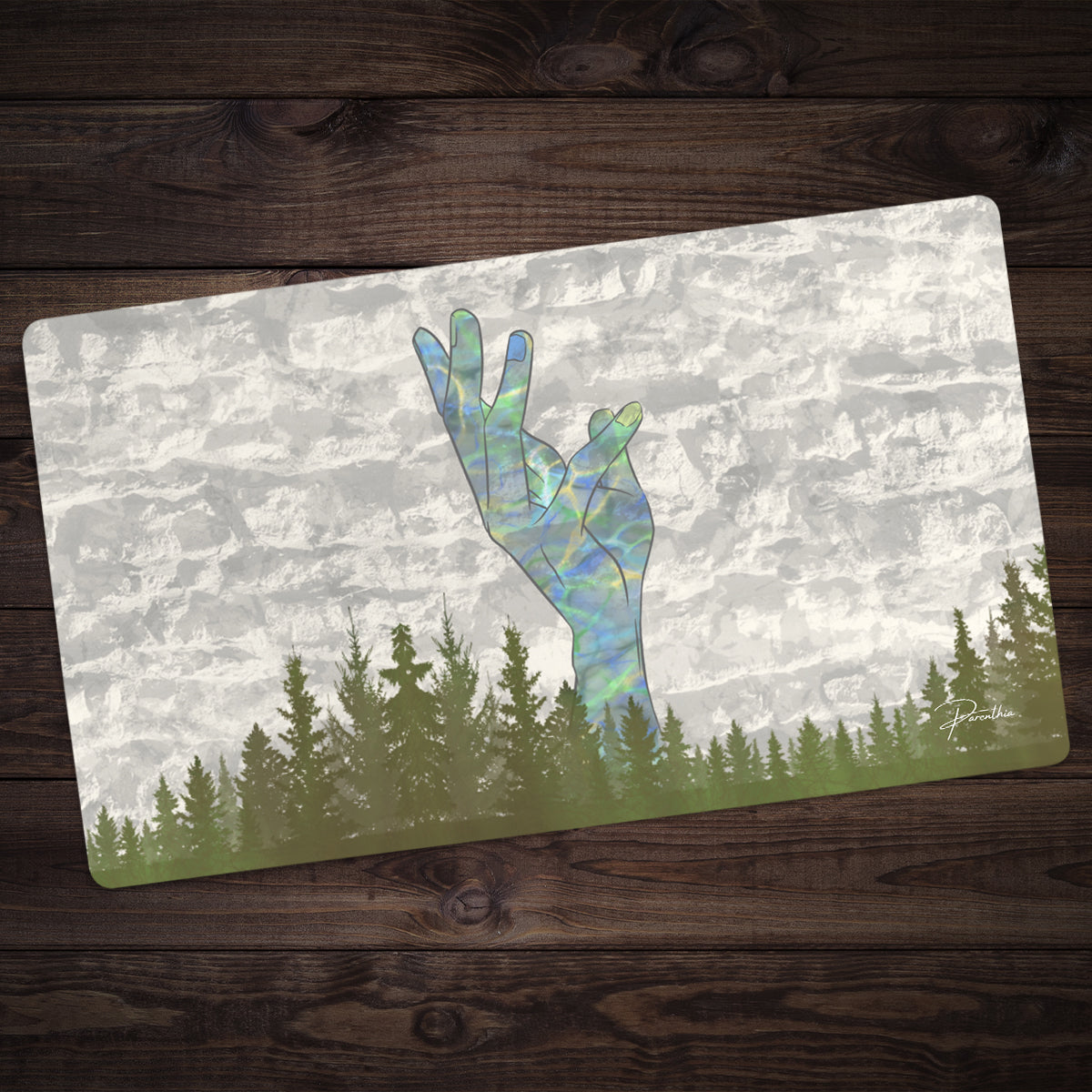 We're All Reaching Playmat - Premium Playmat from Inked Gaming - Just $34.99! Shop now at Game Crave Tournament Store