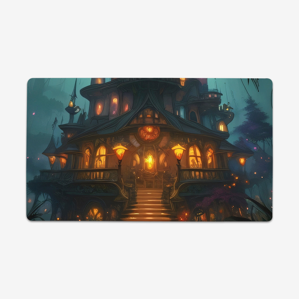Wonky Manor Playmat - Premium Playmat from Inked Gaming - Just $34.99! Shop now at Game Crave Tournament Store