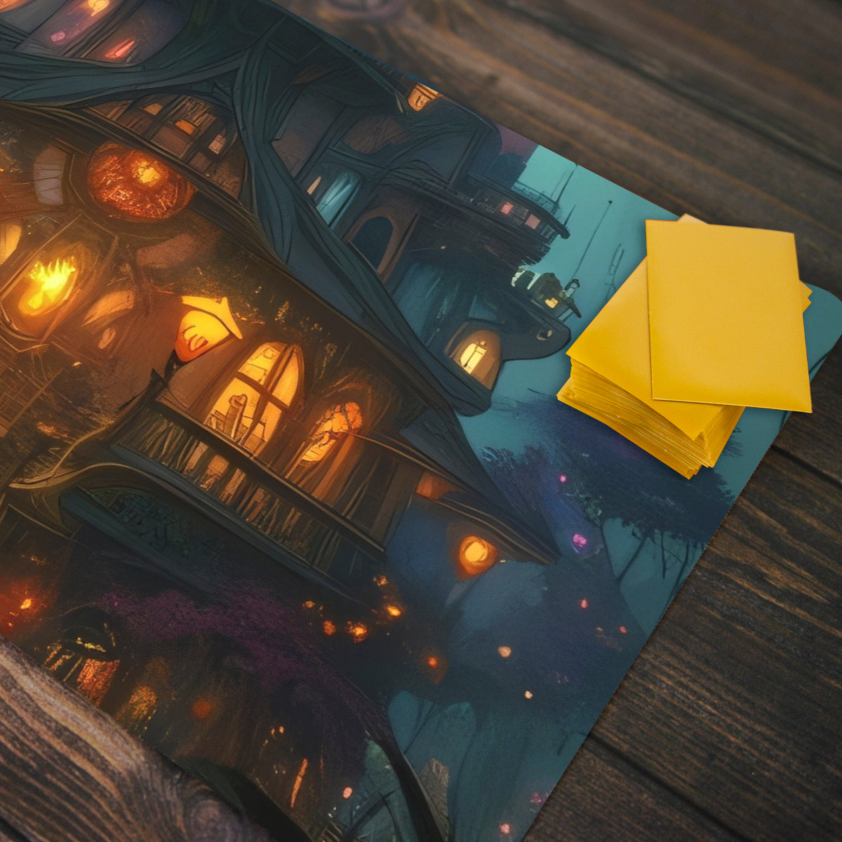Wonky Manor Playmat - Premium Playmat from Inked Gaming - Just $34.99! Shop now at Game Crave Tournament Store