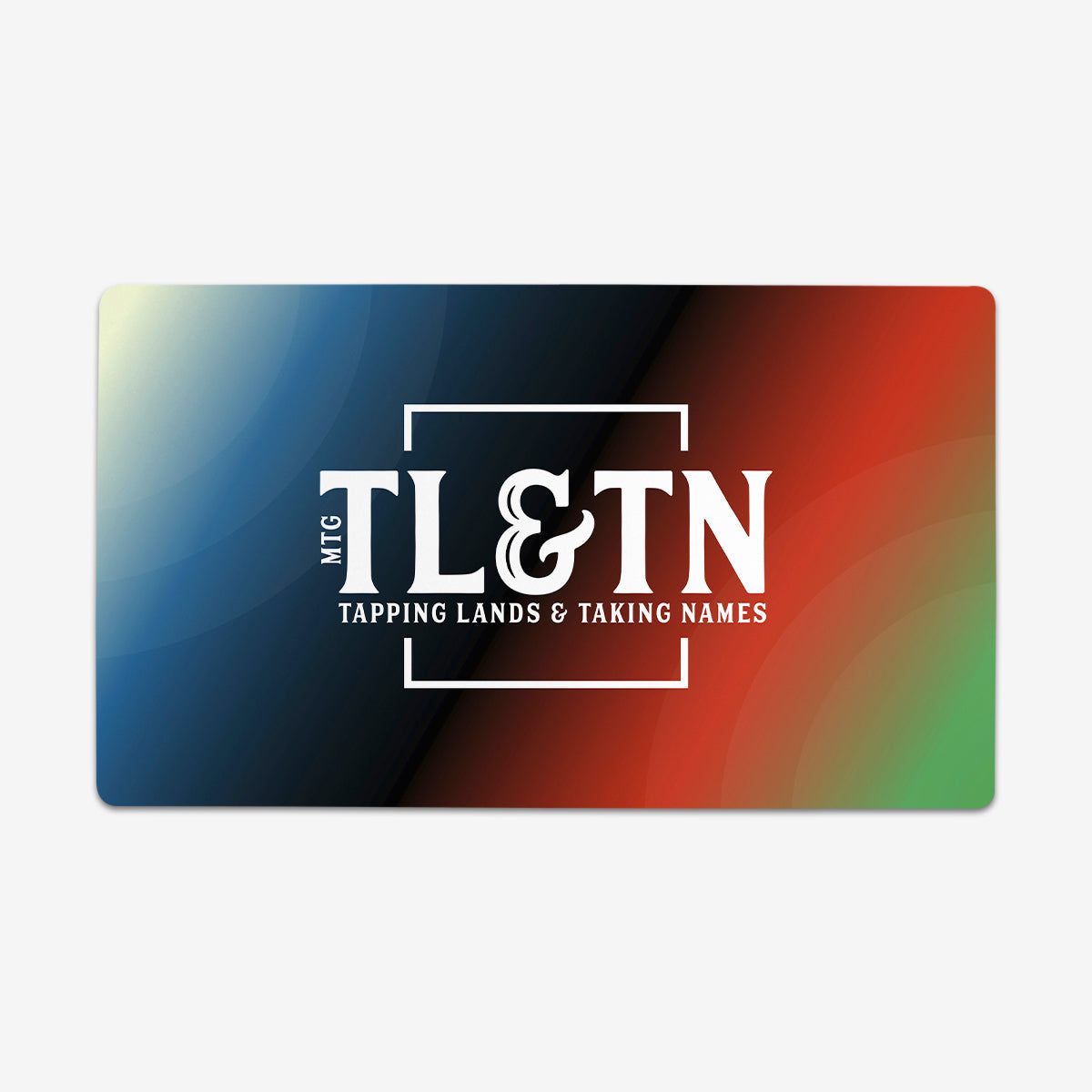 Tapping Lands And Taking Names Playmat - Premium Playmat from Inked Gaming - Just $34.99! Shop now at Game Crave Tournament Store