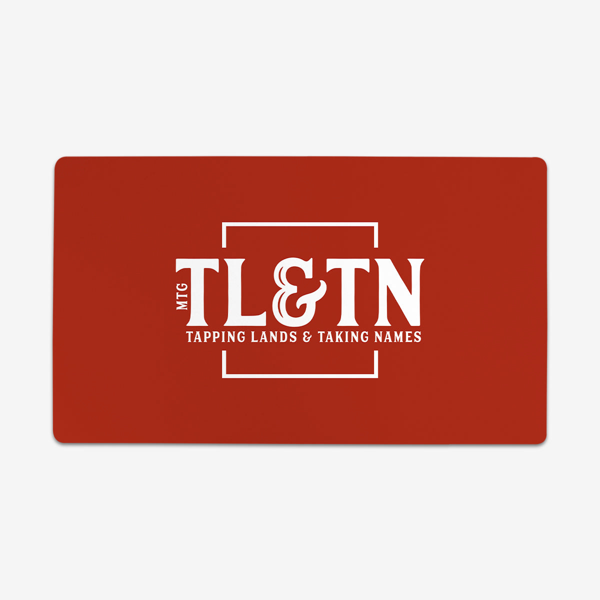 Tapping Lands And Taking Names Playmat - Premium Playmat from Inked Gaming - Just $34.99! Shop now at Game Crave Tournament Store