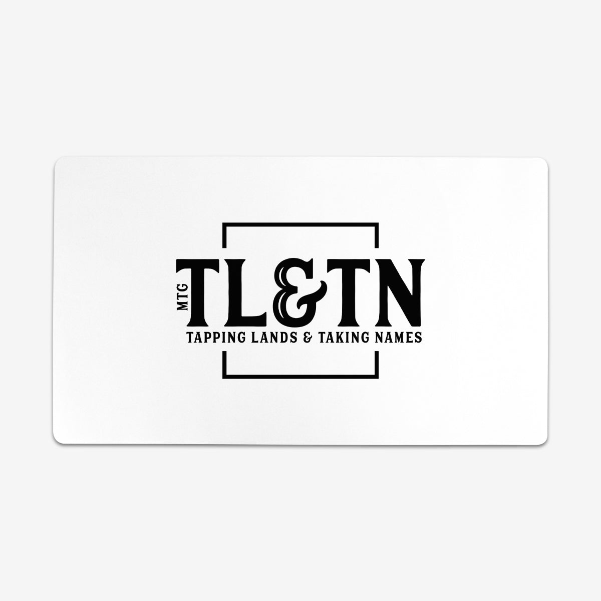 Tapping Lands And Taking Names Playmat - Premium Playmat from Inked Gaming - Just $34.99! Shop now at Game Crave Tournament Store