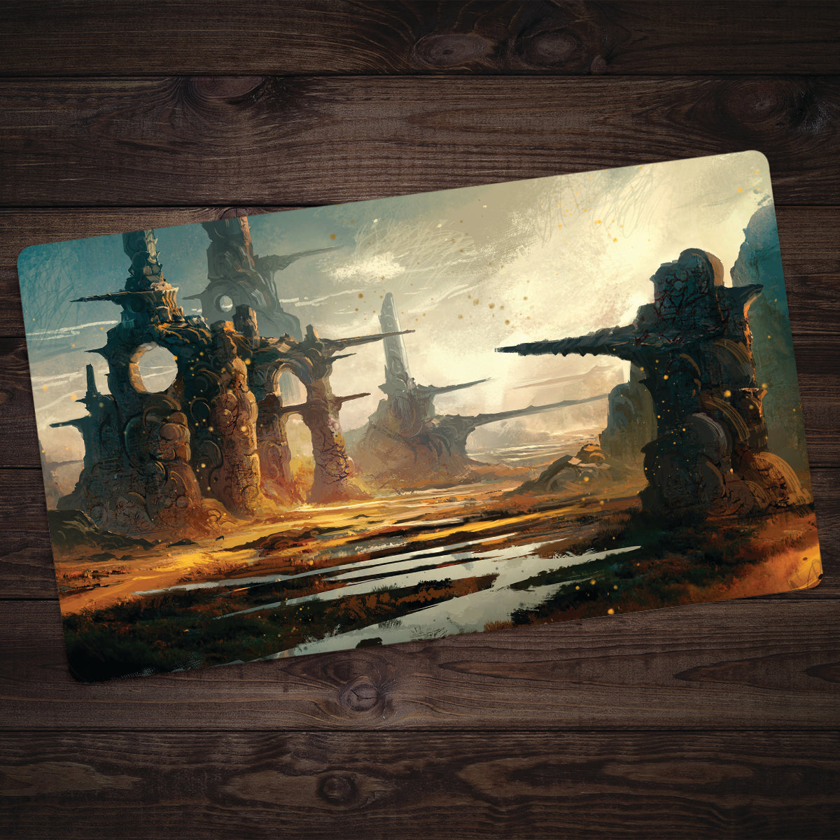 The Alien Rocks Playmat - Premium Desk Mat from Inked Gaming - Just $34.99! Shop now at Game Crave Tournament Store