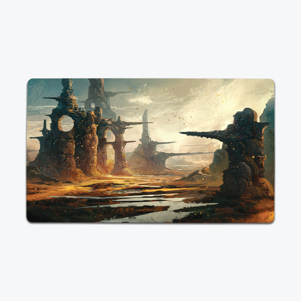 The Alien Rocks Playmat - Premium Desk Mat from Inked Gaming - Just $34.99! Shop now at Game Crave Tournament Store