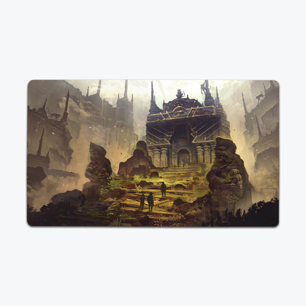 The Forgotten Monkey Temple Playmat - Premium Desk Mat from Inked Gaming - Just $34.99! Shop now at Game Crave Tournament Store