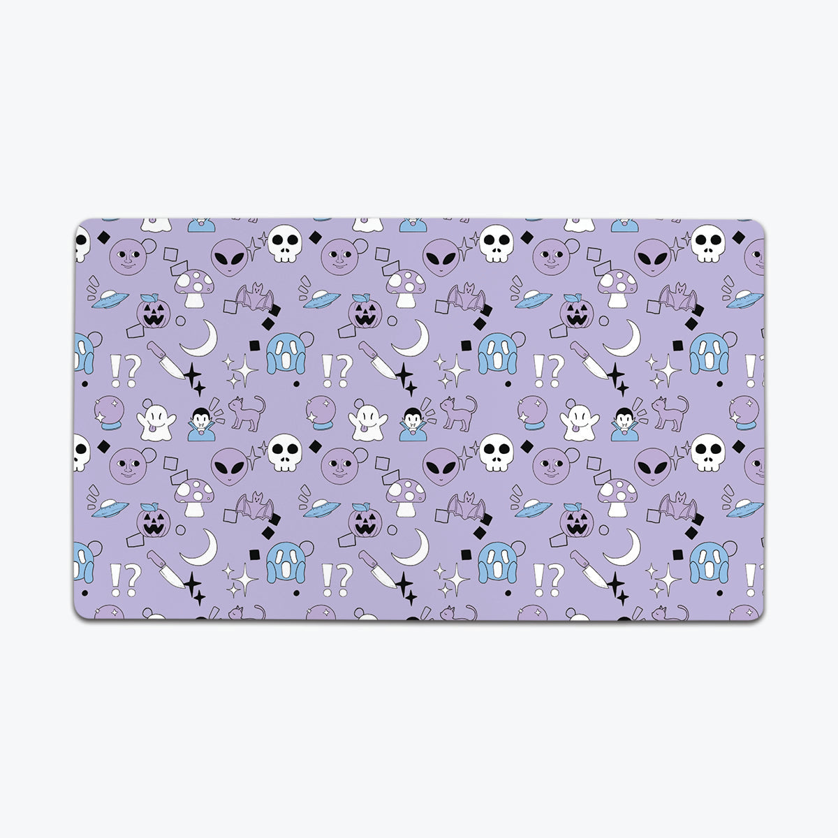 Spooky Emoji Pattern Playmat - Premium Playmat from Inked Gaming - Just $34.99! Shop now at Game Crave Tournament Store