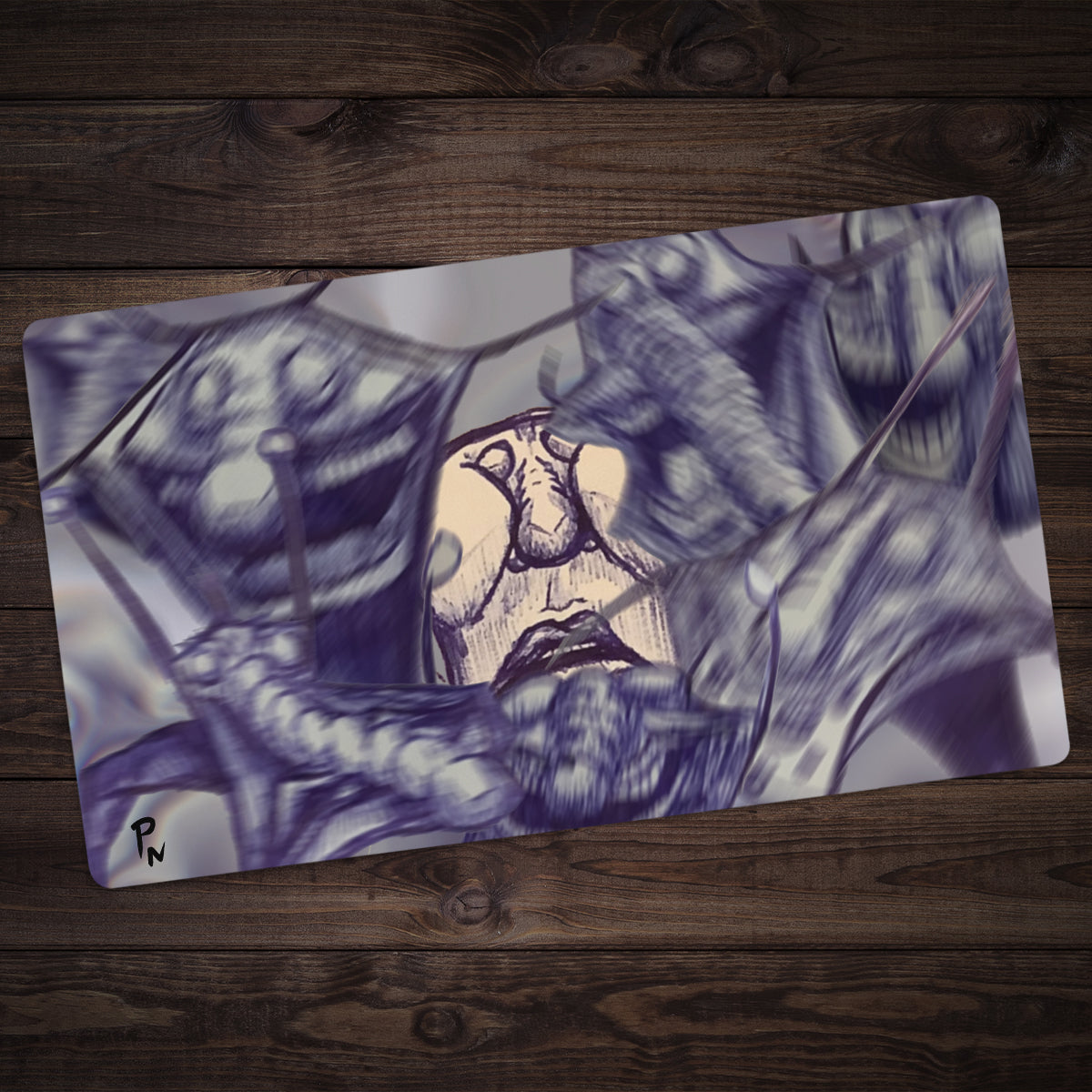 Surrounded Playmat - Premium Playmat from Inked Gaming - Just $34.99! Shop now at Game Crave Tournament Store