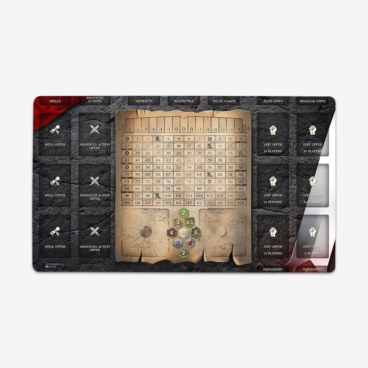 Warrior Game Playmat - Premium Playmat from Inked Gaming - Just $34.99! Shop now at Game Crave Tournament Store