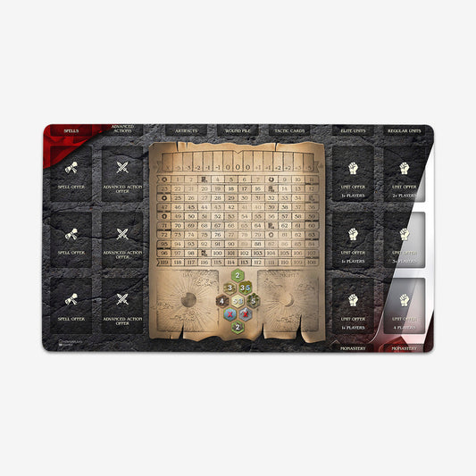 Warrior Game Playmat - Premium Playmat from Inked Gaming - Just $34.99! Shop now at Game Crave Tournament Store