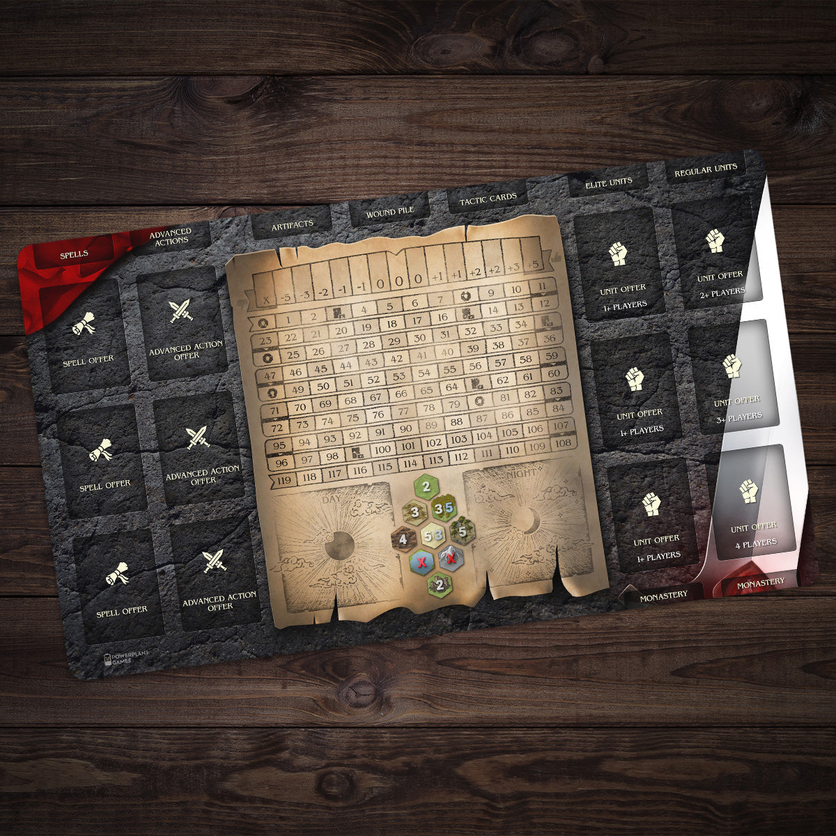 Warrior Game Playmat - Premium Playmat from Inked Gaming - Just $34.99! Shop now at Game Crave Tournament Store