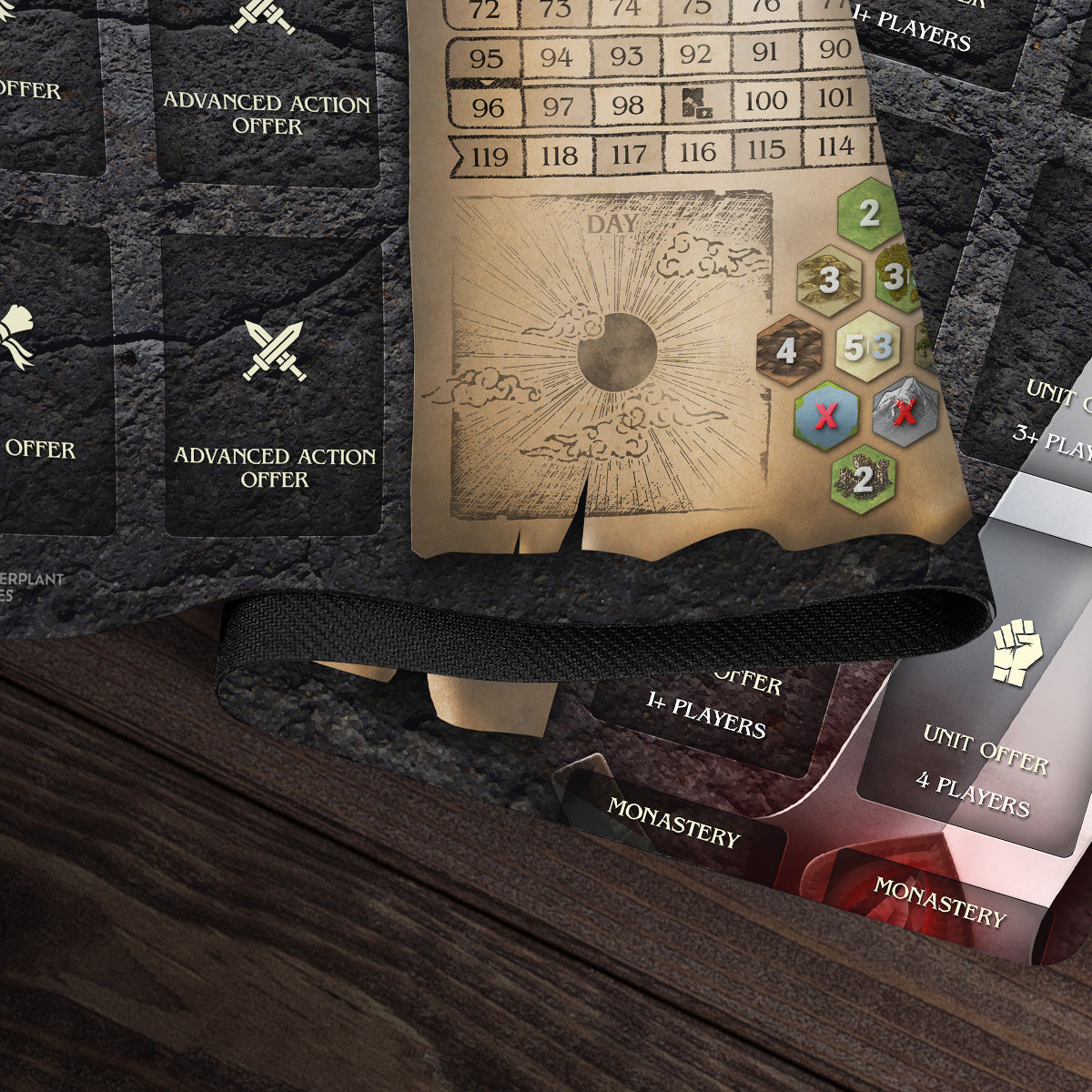 Warrior Game Playmat - Premium Playmat from Inked Gaming - Just $34.99! Shop now at Game Crave Tournament Store