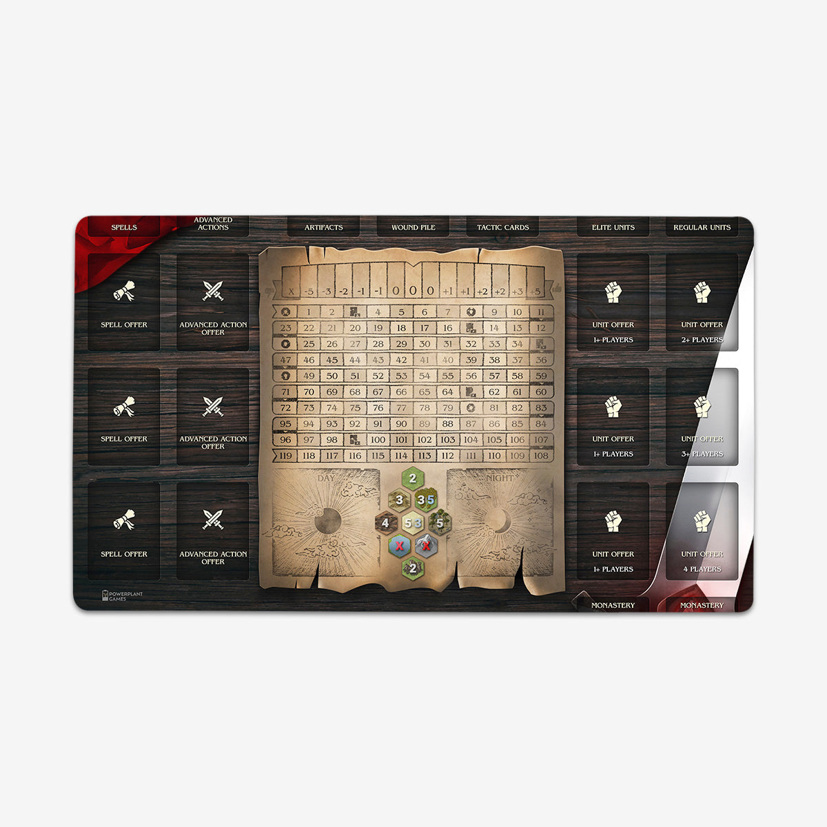 Warrior Game Playmat - Premium Playmat from Inked Gaming - Just $34.99! Shop now at Game Crave Tournament Store