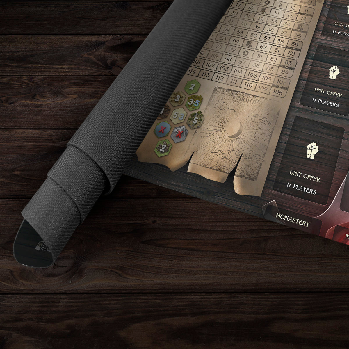 Warrior Game Playmat - Premium Playmat from Inked Gaming - Just $34.99! Shop now at Game Crave Tournament Store