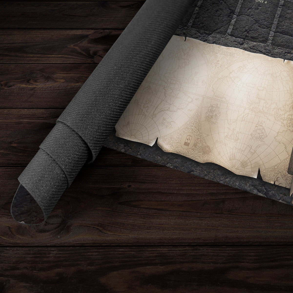 Warrior Player Playmat - Premium Playmat from Inked Gaming - Just $34.99! Shop now at Game Crave Tournament Store