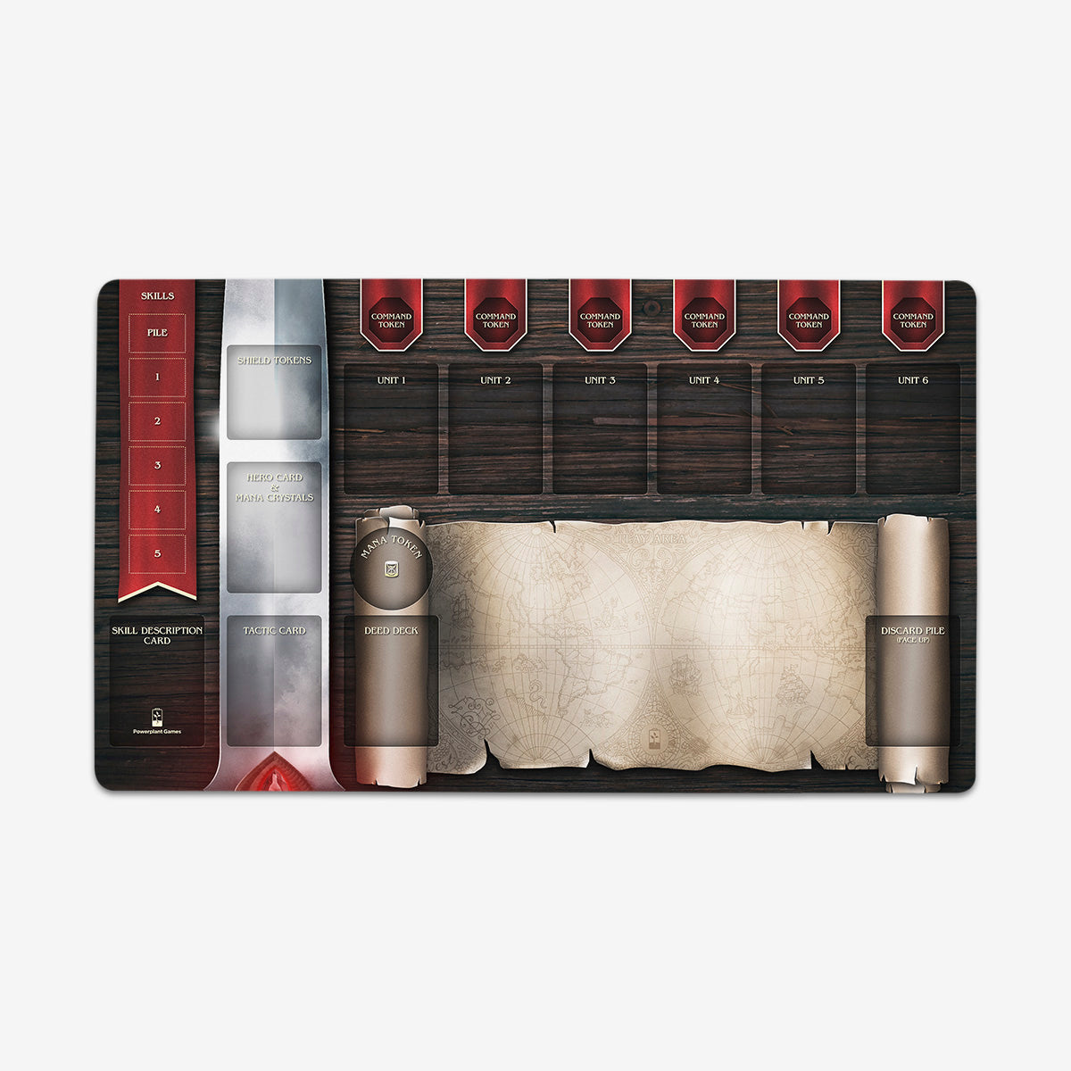 Warrior Player Playmat - Premium Playmat from Inked Gaming - Just $34.99! Shop now at Game Crave Tournament Store
