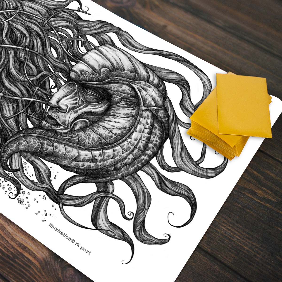 Unmasque Playmat - Premium Playmat from Inked Gaming - Just $34.99! Shop now at Game Crave Tournament Store