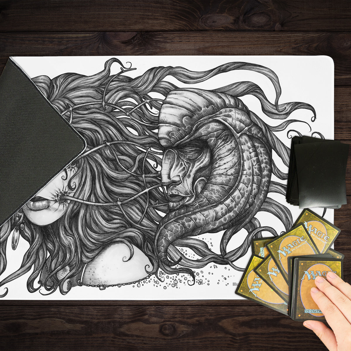 Unmasque Playmat - Premium Playmat from Inked Gaming - Just $34.99! Shop now at Game Crave Tournament Store