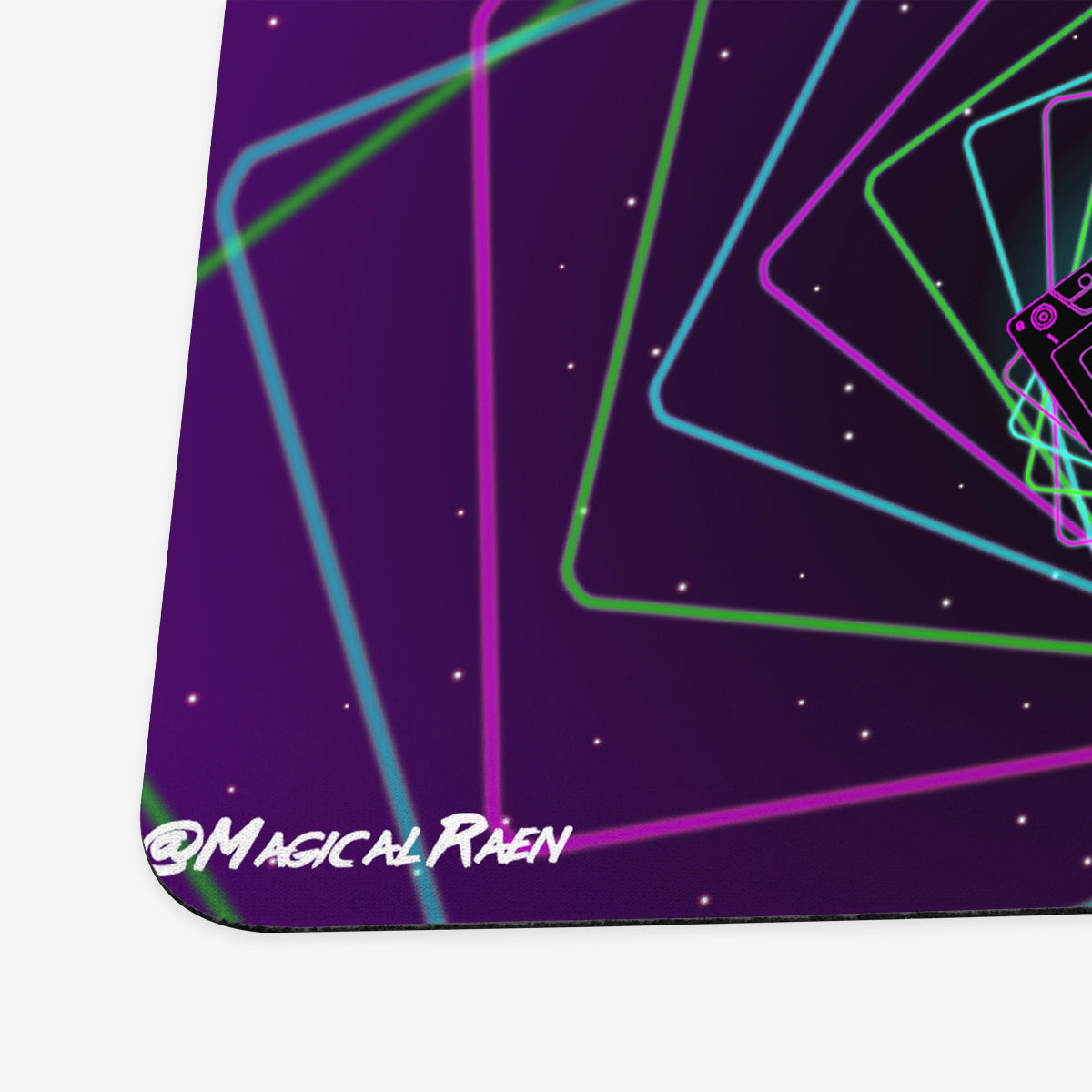Synthwave Song Playmat - Premium Playmat from Inked Gaming - Just $34.99! Shop now at Game Crave Tournament Store