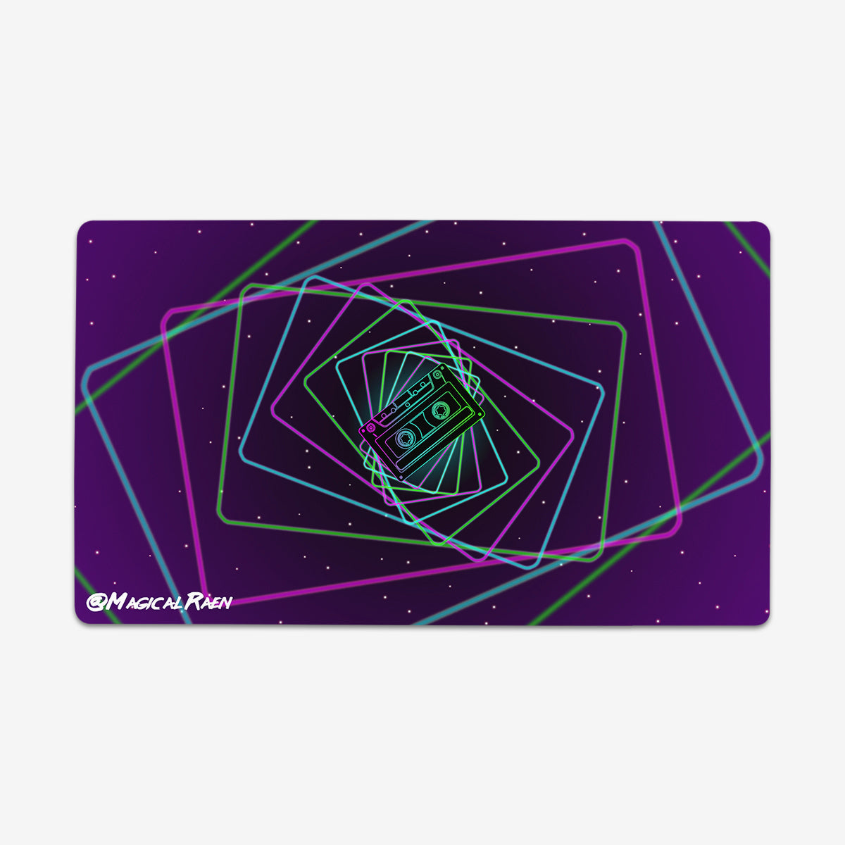 Synthwave Song Playmat - Premium Playmat from Inked Gaming - Just $34.99! Shop now at Game Crave Tournament Store