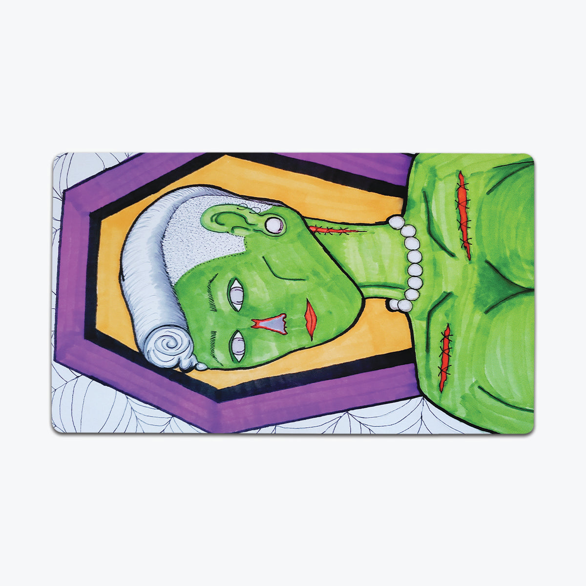 Zombie Fashion Icon Playmat - Premium Playmat from Inked Gaming - Just $34.99! Shop now at Game Crave Tournament Store