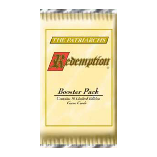 Redemption TCG - The Patriarchs Booster Pack - Premium RDP Sealed from Cactus Game Design Inc - Just $1.99! Shop now at Game Crave Tournament Store