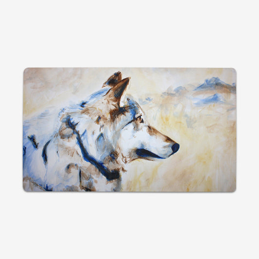 Wolf Playmat - Premium Playmat from Inked Gaming - Just $34.99! Shop now at Game Crave Tournament Store