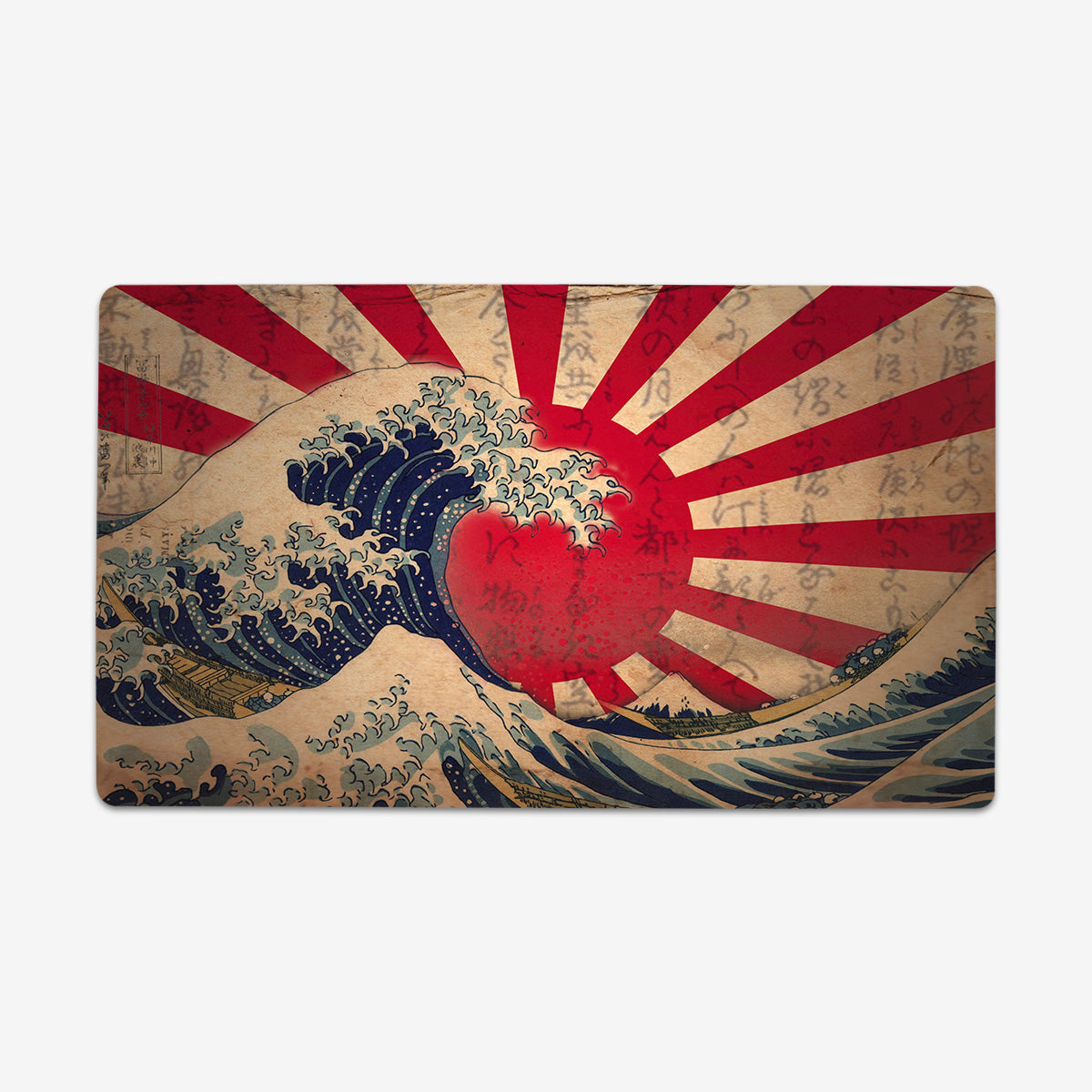 The Great Wave Playmat - Premium Playmat from Inked Gaming - Just $34.99! Shop now at Game Crave Tournament Store