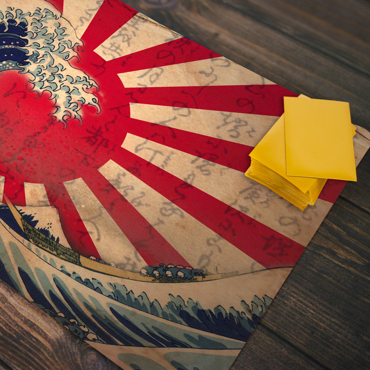 The Great Wave Playmat - Premium Playmat from Inked Gaming - Just $34.99! Shop now at Game Crave Tournament Store