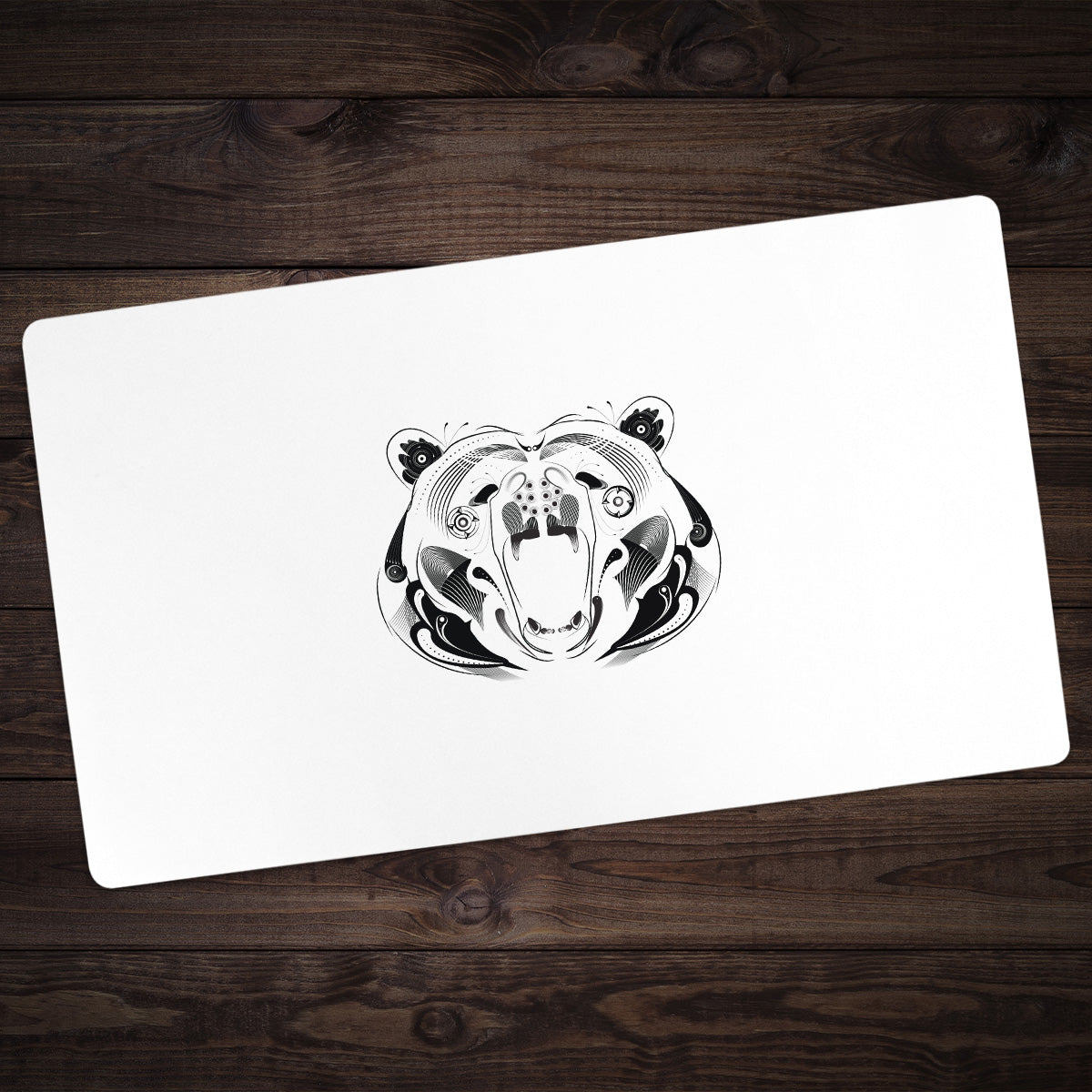 Tribal Bear Playmat - Premium Playmat from Inked Gaming - Just $34.99! Shop now at Game Crave Tournament Store