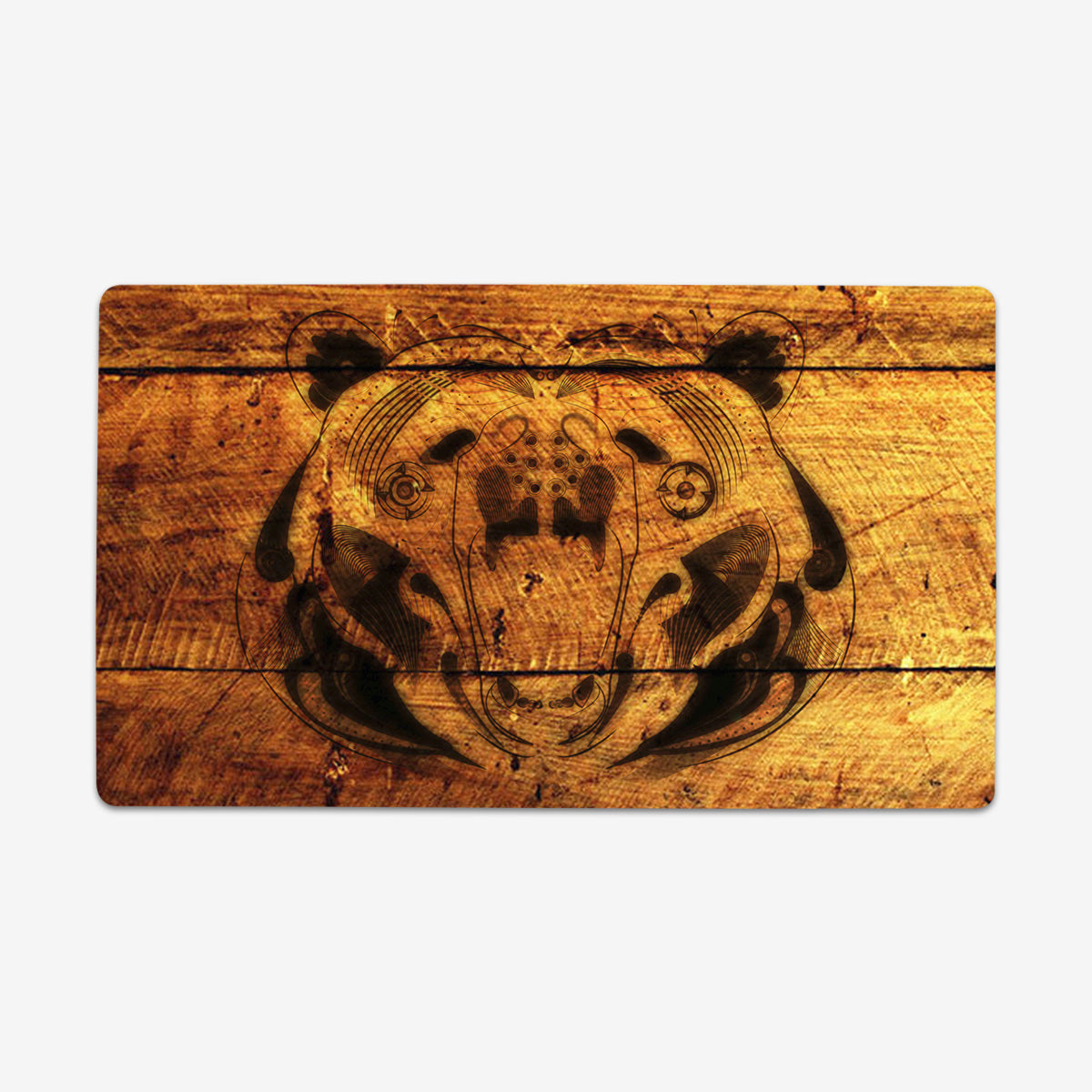 Tribal Bear Playmat - Premium Playmat from Inked Gaming - Just $34.99! Shop now at Game Crave Tournament Store