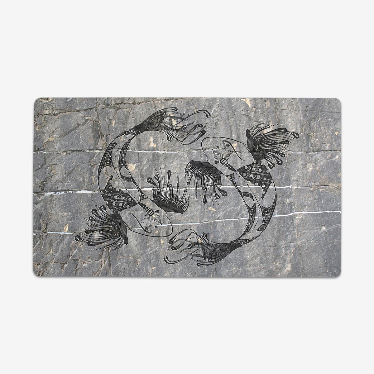 Tribal Koi Playmat - Premium Playmat from Inked Gaming - Just $34.99! Shop now at Game Crave Tournament Store