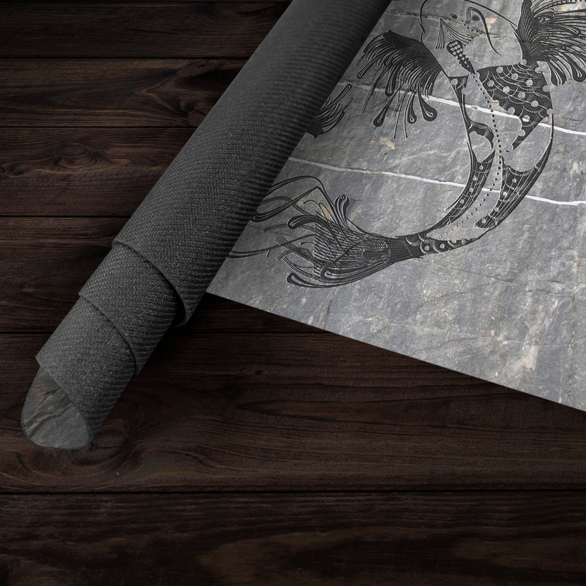 Tribal Koi Playmat - Premium Playmat from Inked Gaming - Just $34.99! Shop now at Game Crave Tournament Store
