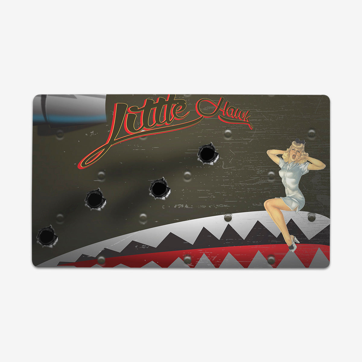 WW2 Pinup Playmat - Premium Playmat from Inked Gaming - Just $34.99! Shop now at Game Crave Tournament Store