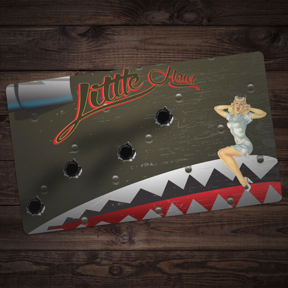 WW2 Pinup Playmat - Premium Playmat from Inked Gaming - Just $34.99! Shop now at Game Crave Tournament Store
