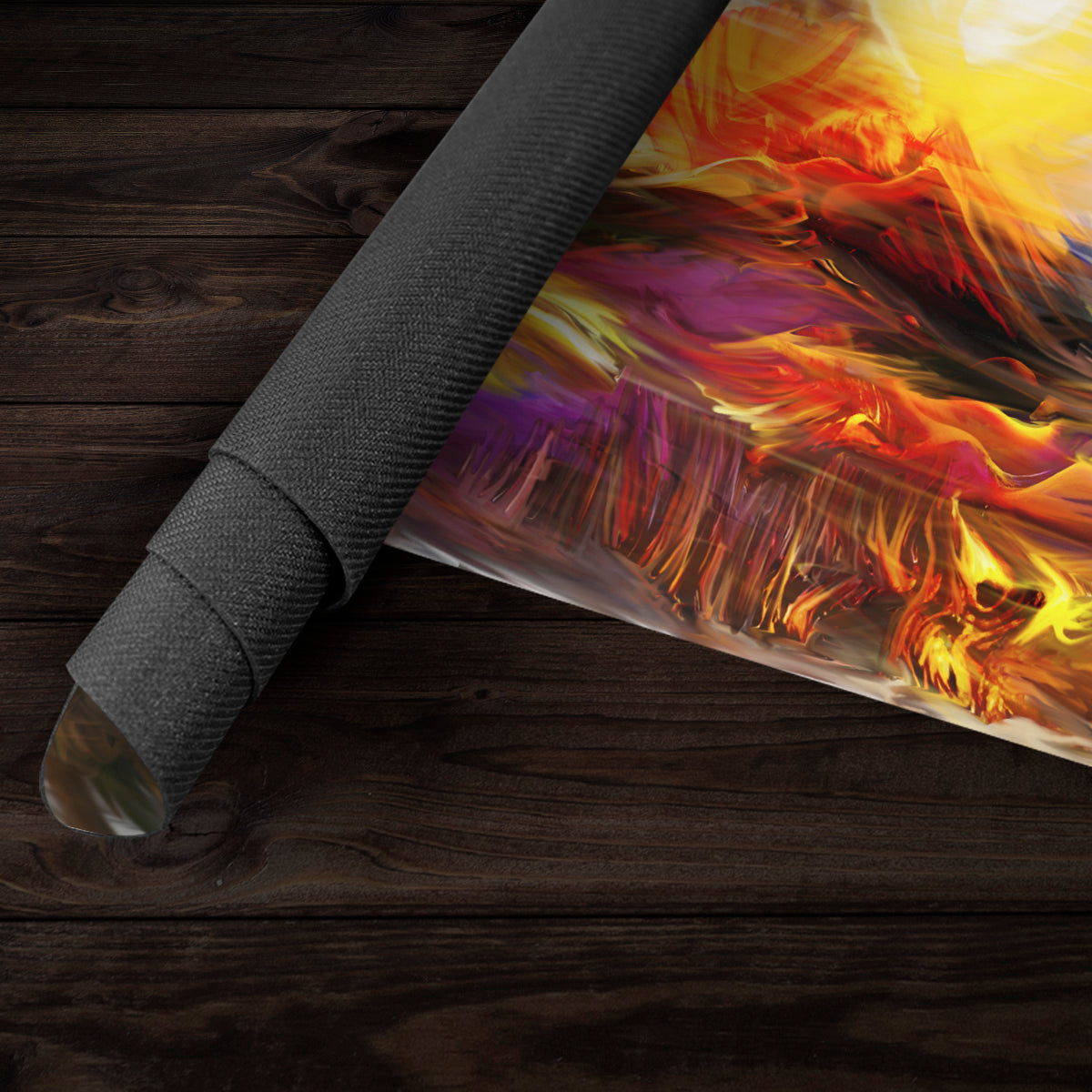 Volcanic Paradise Playmat - Premium Playmat from Inked Gaming - Just $34.99! Shop now at Game Crave Tournament Store