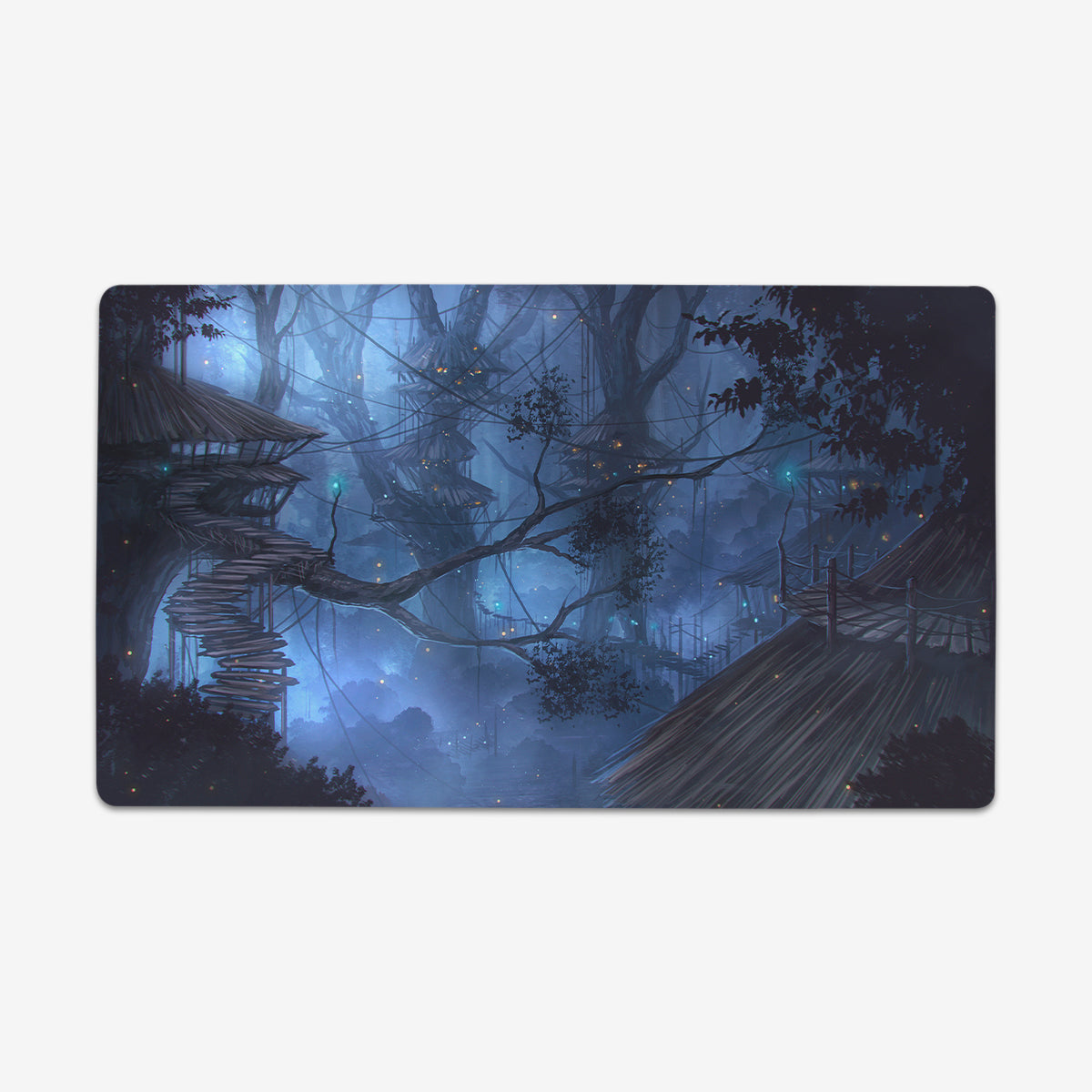 Tree Village Playmat - Premium Playmat from Inked Gaming - Just $34.99! Shop now at Game Crave Tournament Store