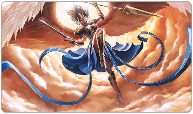 The Angel of Clouds Playmat - Premium Playmat from Inked Gaming - Just $34.99! Shop now at Game Crave Tournament Store