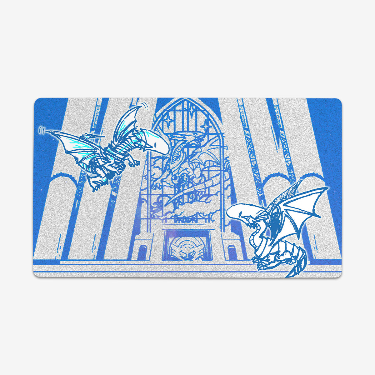 Twin Dragons Playmat - Premium Playmat from Inked Gaming - Just $34.99! Shop now at Game Crave Tournament Store