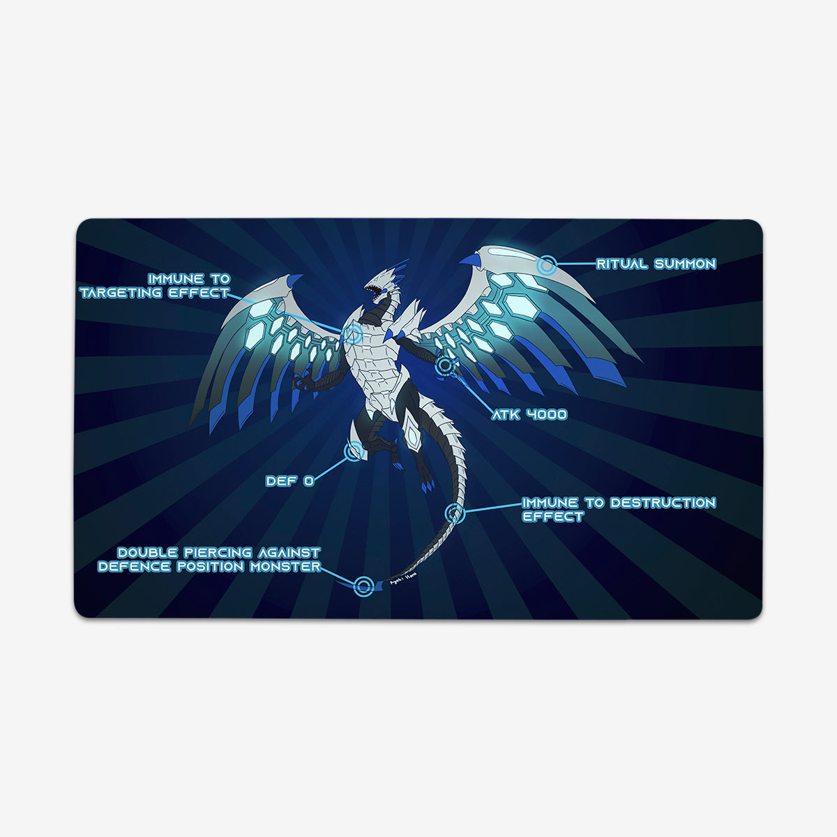 Ultimate Spear Playmat - Premium Playmat from Inked Gaming - Just $34.99! Shop now at Game Crave Tournament Store